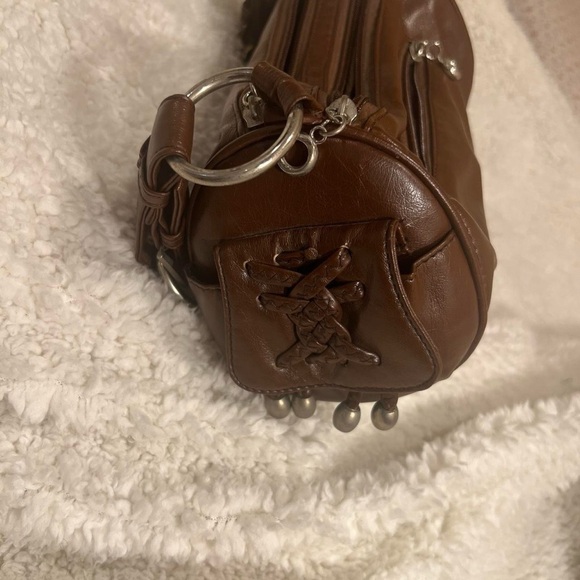 Brown Leather Women's Bag - Picture 6 of 8